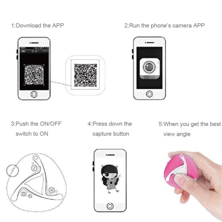 Lucky Stone Wireless Remote Shutter for Android & IOS Smart Phone