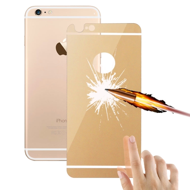 0.3mm Plating Explosion-proof Tempered Glass Back Film for iPhone 6