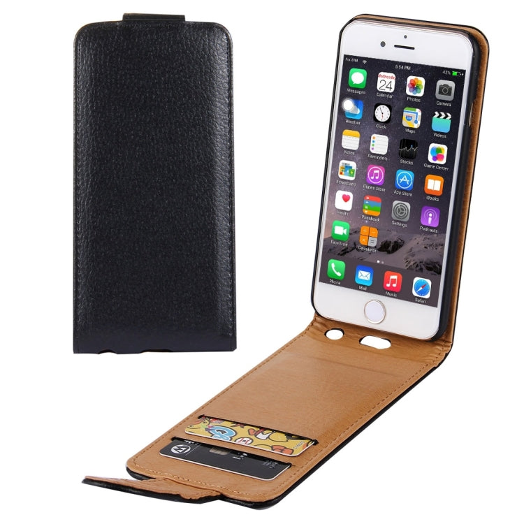 Litchi Texture Vertical Flip Leather Case with Card Slots for iPhone 6 & 6s