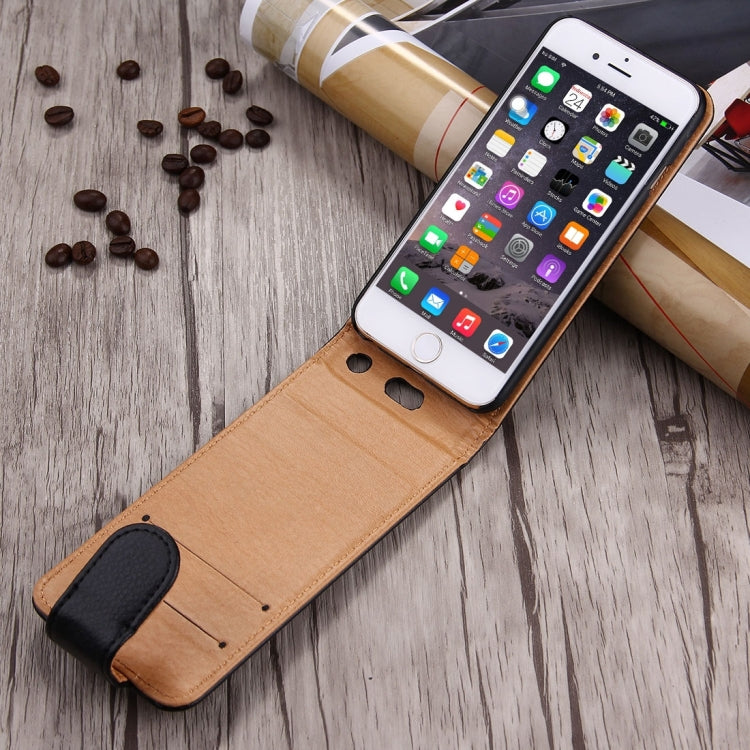 Litchi Texture Vertical Flip Leather Case with Card Slots for iPhone 6 & 6s