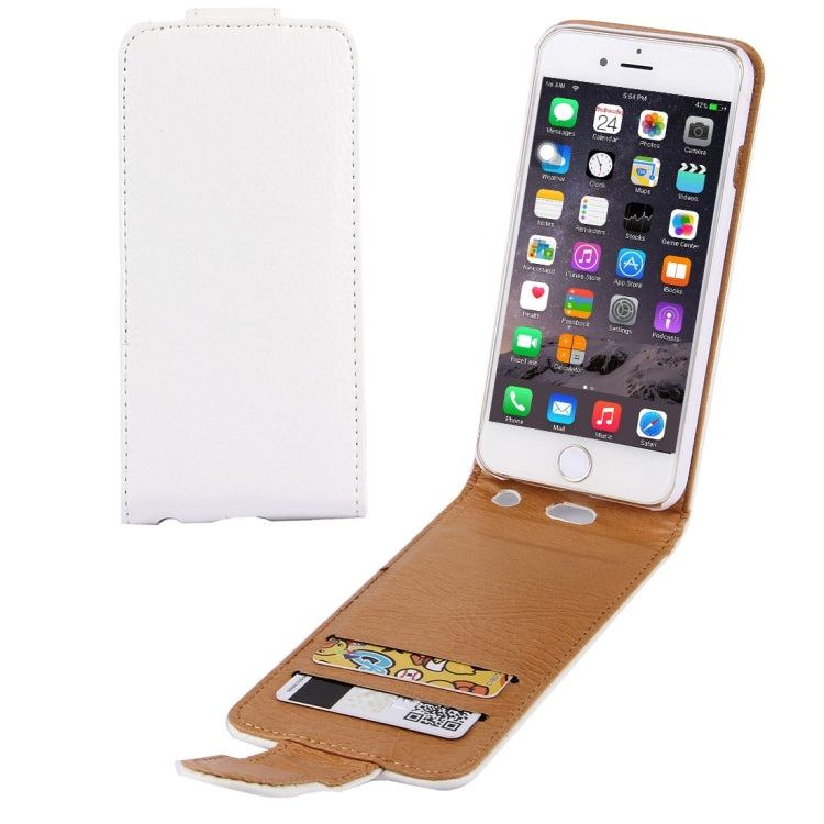 Litchi Texture Vertical Flip Leather Case with Card Slots for iPhone 6 & 6s