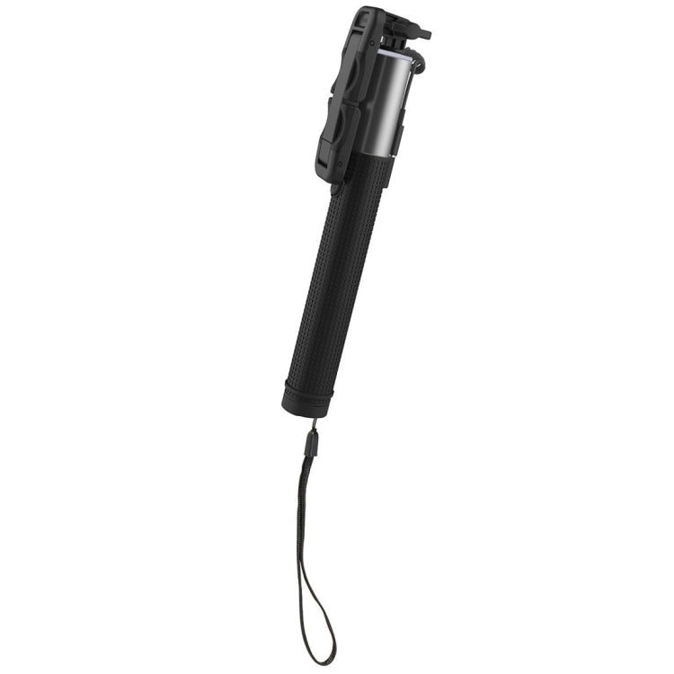 ROCK Portable Wire Control Selfie Stick Monopod Folding Extendable Handheld Holder for iOS & Android Phone, Folded Length: 21cm,