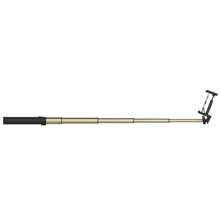 ROCK Portable Wire Control Selfie Stick Monopod Folding Extendable Handheld Holder for iOS & Android Phone, Folded Length: 21cm,