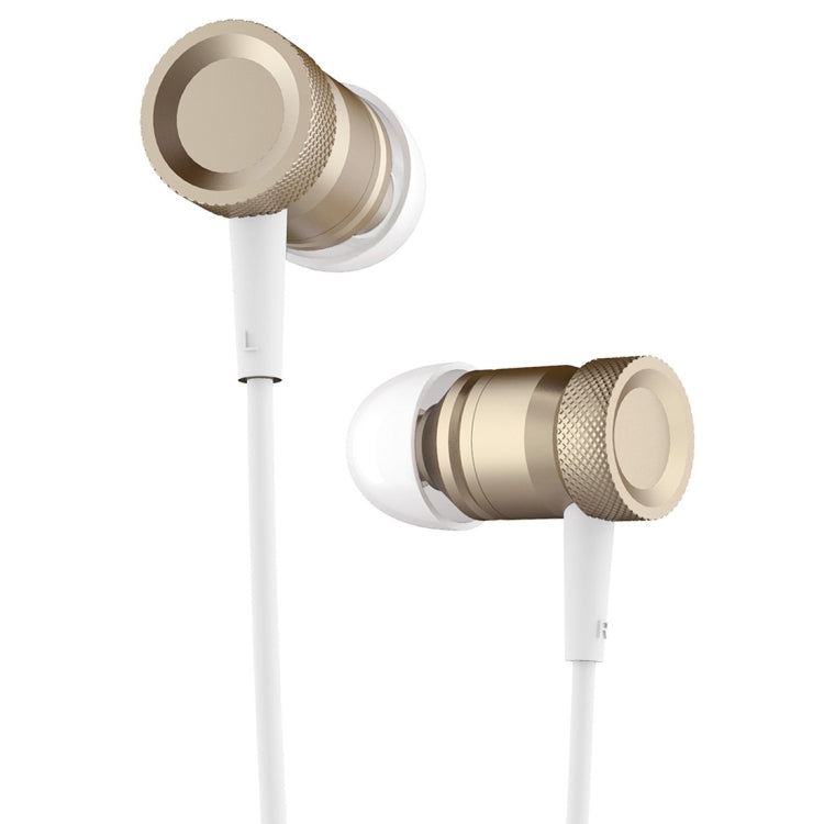 ROCK RAU0511 In-ear Metal Hi-Fi Stereo Earphone with Line Control & Mic Braided OFC Cable for iPhone 6 & 6, Galaxy S6 / S5 / S4, HTC, Huawei, Sony etc.