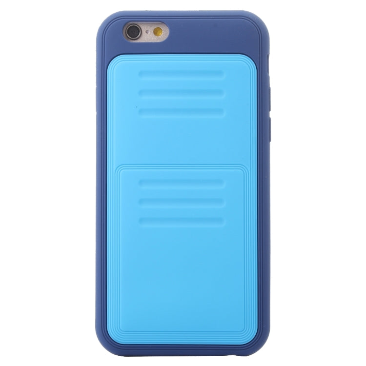Stripe Style Color Matching Silicone Protective Case for iPhone 6 & 6s