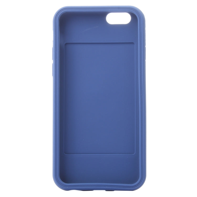 Stripe Style Color Matching Silicone Protective Case for iPhone 6 & 6s
