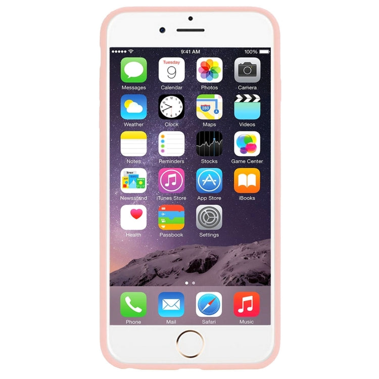 2 in 1 Diamond Encrusted TPU + Metal Combination Case with Watch Holder & Hand Strap for iPhone 6 & 6s