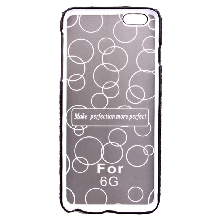 Sandpainting Wood Grain Texture PU Case for iPhone 6 & 6S