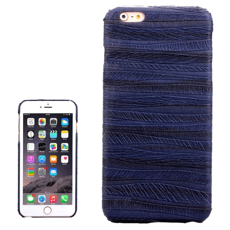 Sandpainting Wood Grain Texture PU Case for iPhone 6 & 6S