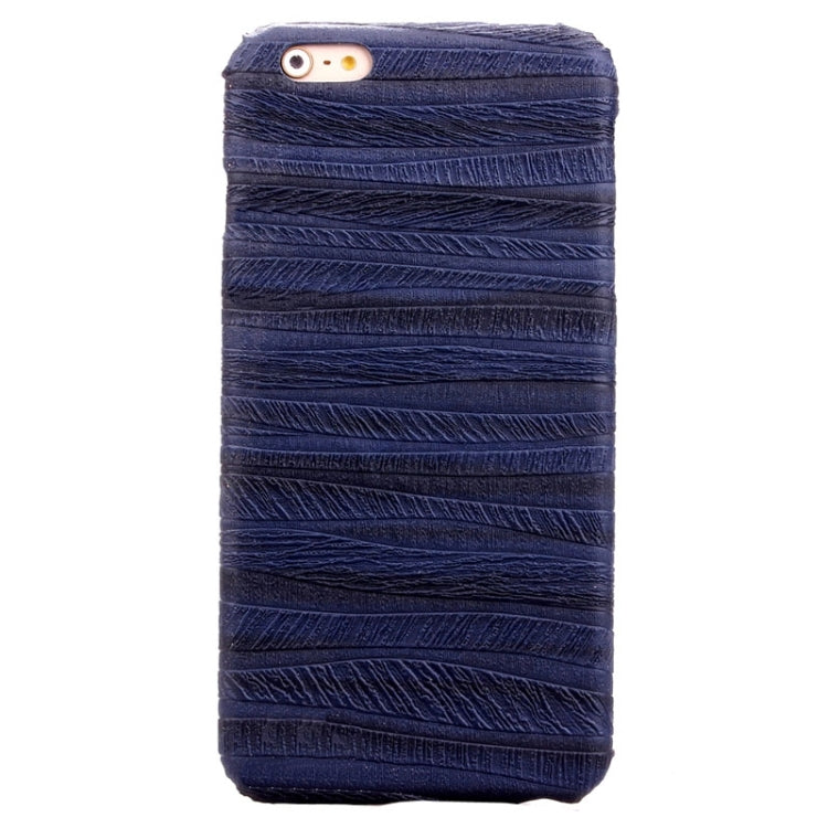 Sandpainting Wood Grain Texture PU Case for iPhone 6 & 6S