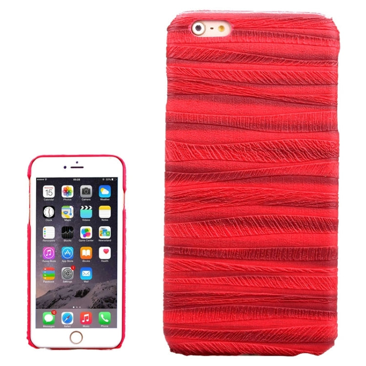Sandpainting Wood Grain Texture PU Case for iPhone 6 & 6S