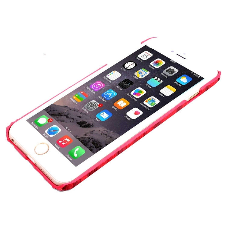 Sandpainting Wood Grain Texture PU Case for iPhone 6 & 6S