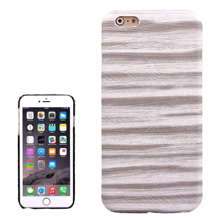 Sandpainting Wood Grain Texture PU Case for iPhone 6 & 6S