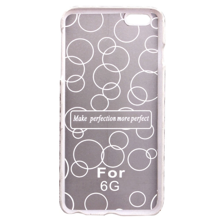 Sandpainting Wood Grain Texture PU Case for iPhone 6 & 6S