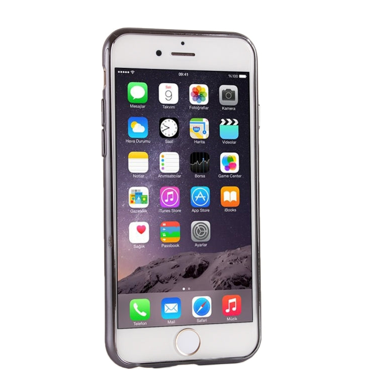 Lattice Texture Electroplating TPU Protective Case for iPhone 6 & 6s