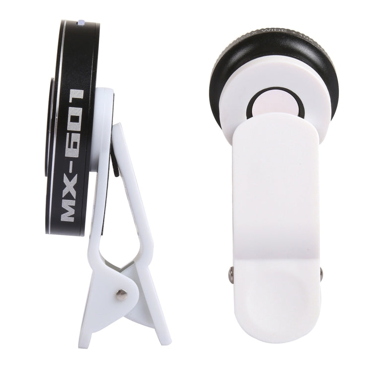 6 in 1 Universal Multifunction LED Ring Flash + 10X Marco Lens + 0.65X Wide Lens + 185 Degree Fisheye Lens with Clip, For iPhone 6s & 6s Plus, iPhone 6 & 6 Plus, iPad Air 2 & Air, Galaxy S6 / S6 edge / S6 edge+ / Note 5 Edge, HTC, Sony