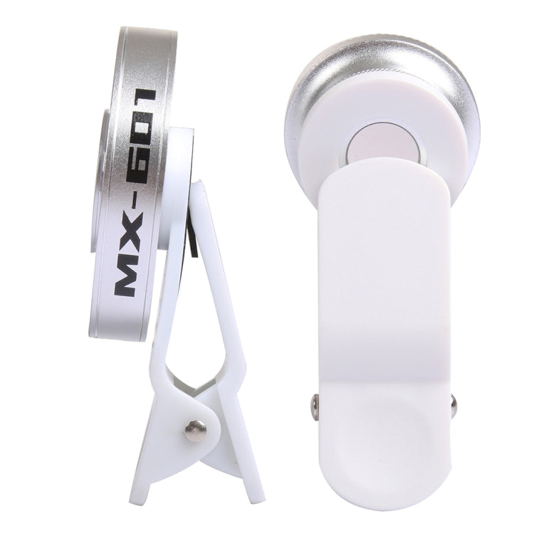 6 in 1 Universal Multifunction LED Ring Flash + 10X Marco Lens + 0.65X Wide Lens + 185 Degree Fisheye Lens with Clip, For iPhone 6s & 6s Plus, iPhone 6 & 6 Plus, iPad Air 2 & Air, Galaxy S6 / S6 edge / S6 edge+ / Note 5 Edge, HTC, Sony