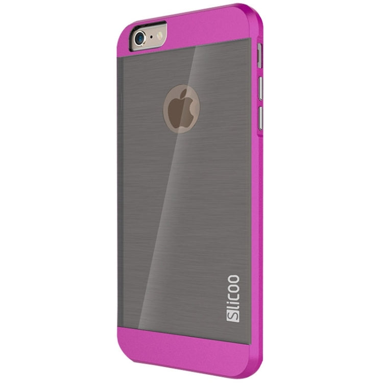 Slicoo Brushed Texture Electroplating Combination Case for iPhone 6 & 6S