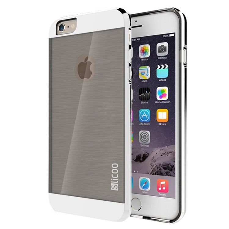 Slicoo Brushed Texture Electroplating Combination Case for iPhone 6 & 6S