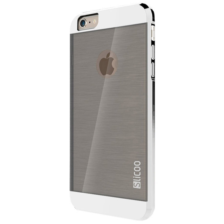 Slicoo Brushed Texture Electroplating Combination Case for iPhone 6 & 6S