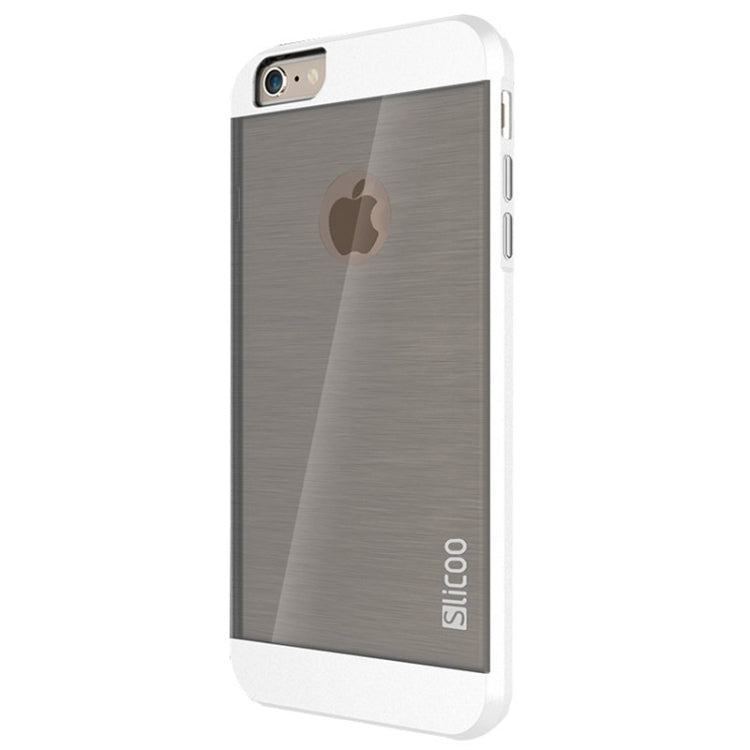 Slicoo Brushed Texture Electroplating Combination Case for iPhone 6 & 6S