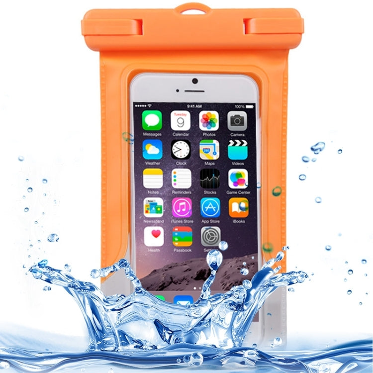 Transparent Waterproof Bag Protective Case with Lanyard for iPhone 6