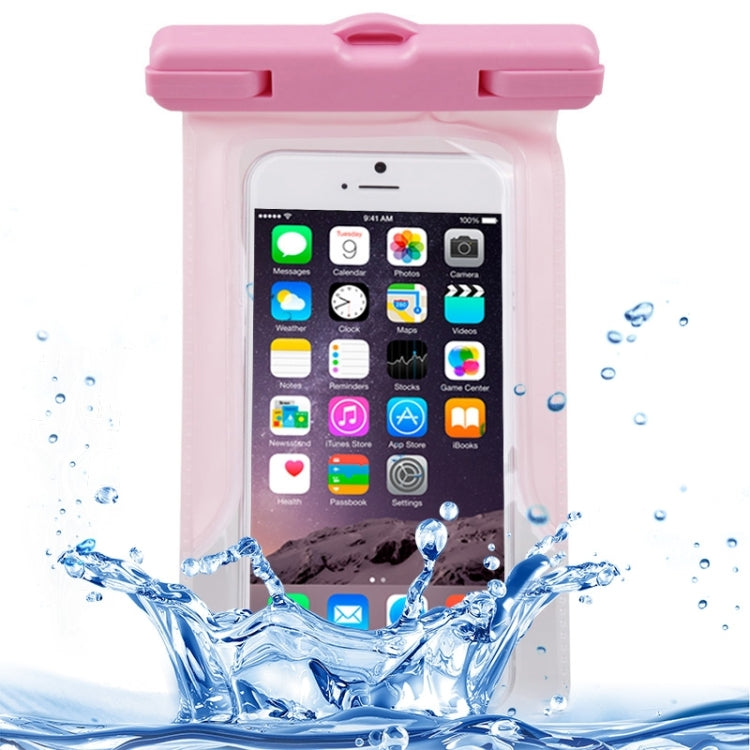 Transparent Waterproof Bag Protective Case with Lanyard for iPhone 6