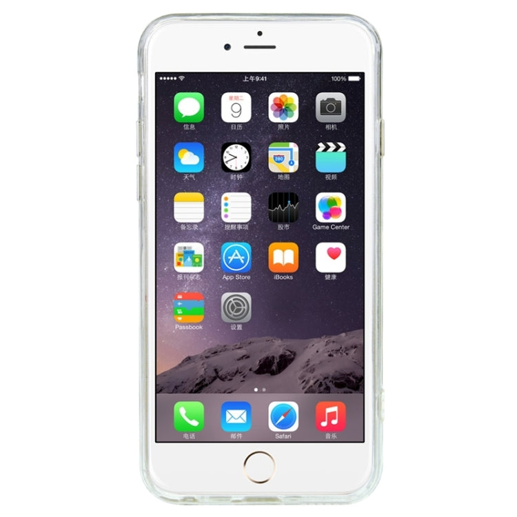 Fashionable Ultrathin Daisy Pattern Acrylic TPU Protective Case for iPhone 6 & 6S