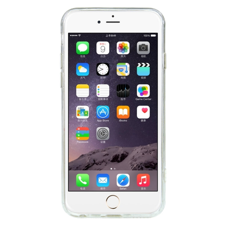 Fashionable Ultrathin Daisy Pattern Acrylic TPU Protective Case for iPhone 6 & 6S