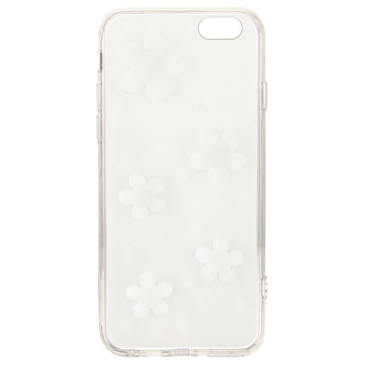 Fashionable Ultrathin Daisy Pattern Acrylic TPU Protective Case for iPhone 6 & 6S