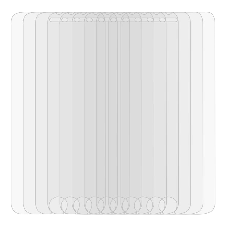 10 PCS 0.26mm 9H Surface Hardness 2.5D Explosion-proof Tempered Glass Screen Film for  iPhone SE 2020 / 8 / 7 / 6 / 6S