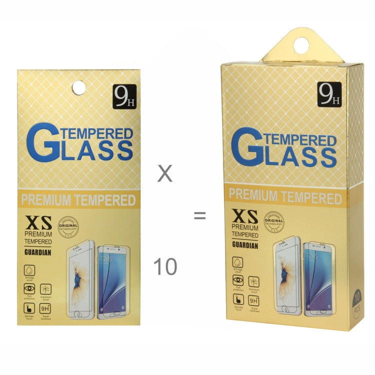 10 PCS 0.26mm 9H Surface Hardness 2.5D Explosion-proof Tempered Glass Screen Film for  iPhone SE 2020 / 8 / 7 / 6 / 6S