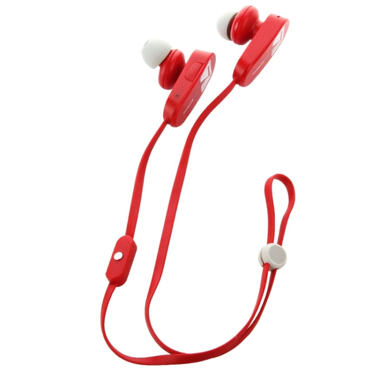 7 DON SCORPIO SMUSHROOM Bluetooth Stereo Sport in-ear Earphone with Mic(Red)
