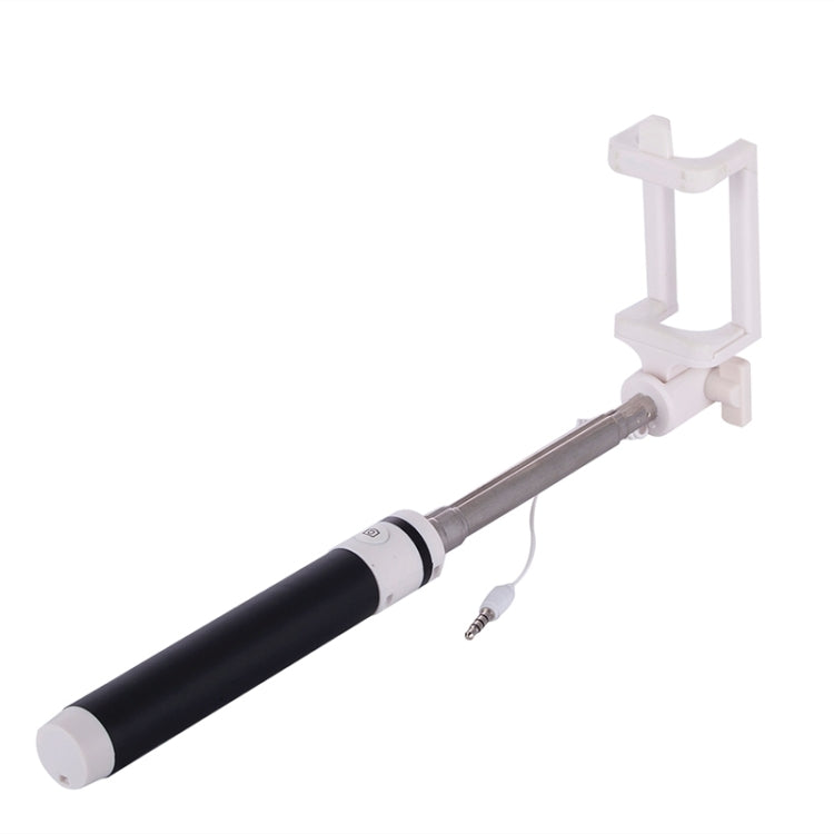 Portable Wire Controlled Macarons Selfie Stick Monopod Folding Extendable Pocket Handheld Holder, For iPhone, Galaxy, Huawei, Xiaomi, LG, HTC and Other Smart Phones, Folded Length: 18.9cm, Max Extension Length: 81.6cm