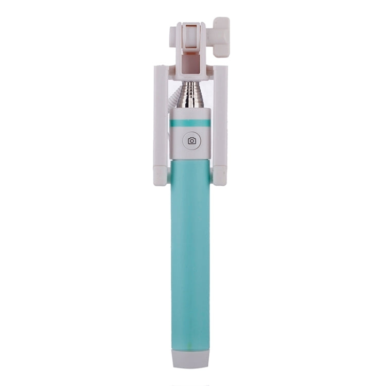 Portable Wire Controlled Macarons Selfie Stick Monopod Folding Extendable Pocket Handheld Holder, For iPhone, Galaxy, Huawei, Xiaomi, LG, HTC and Other Smart Phones, Folded Length: 18.9cm, Max Extension Length: 81.6cm