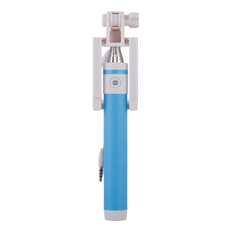 Portable Wire Controlled Macarons Selfie Stick Monopod Folding Extendable Pocket Handheld Holder, For iPhone, Galaxy, Huawei, Xiaomi, LG, HTC and Other Smart Phones, Folded Length: 18.9cm, Max Extension Length: 81.6cm