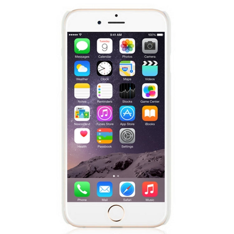 Creative Plastic Hard Shell + Leather Back Case with Card Slots for iPhone 6 & 6S