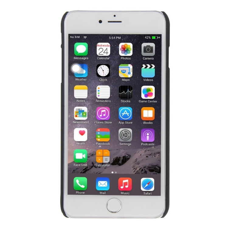 Glass Window Grilles Style Windbell Pattern Plastic Cover for iPhone 6