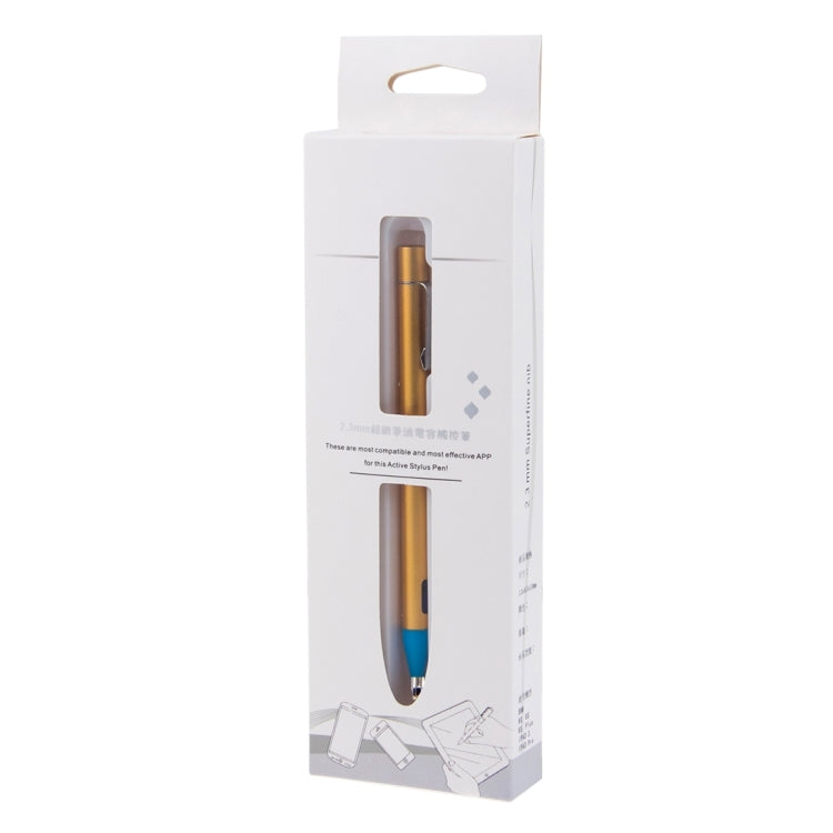 2.3mm Ultra-thin Nib Active Stylus Pen, For iPhone 6 & 6 Plus, iPhone 5 & 5S & 5C, IPad Pro / iPad Air 2 / iPad Air / iPad mini / mini with Retina Display and All Capacitive Touch Screen