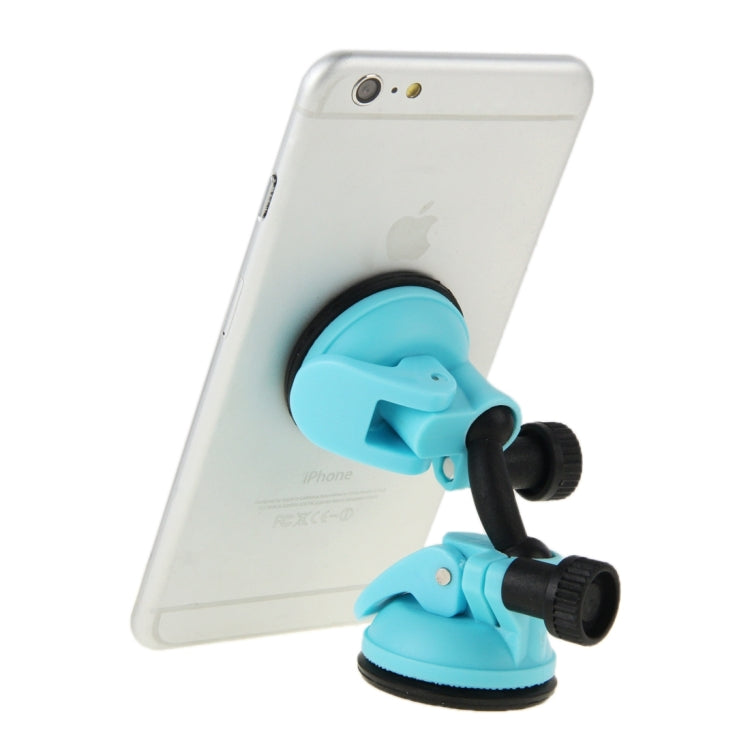 360 Degree Rotatable Cup Holder / Desktop Stand, For iPad, iPhone, Galaxy, Huawei, Xiaomi, LG, HTC and Other Smart Phones(Blue)