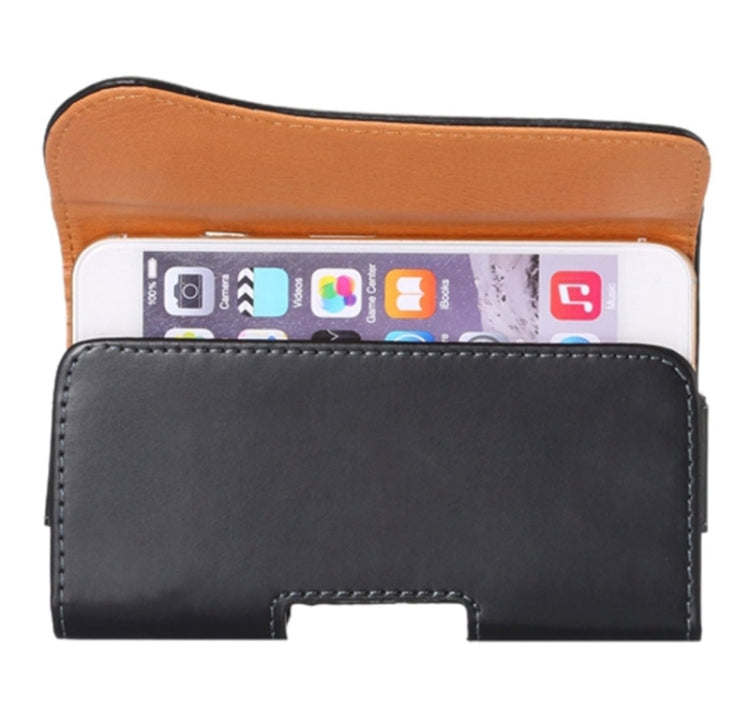 Crazy Horse Texture Vertical Flip Leather Case / Waist Bag with Back Splint and Arch Design for iPhone 6 & 6S