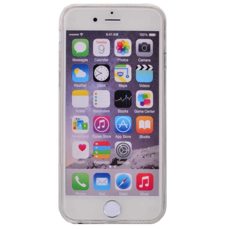 Diamond Encrusted Mirror TPU Protective Case for iPhone 6(Gold)