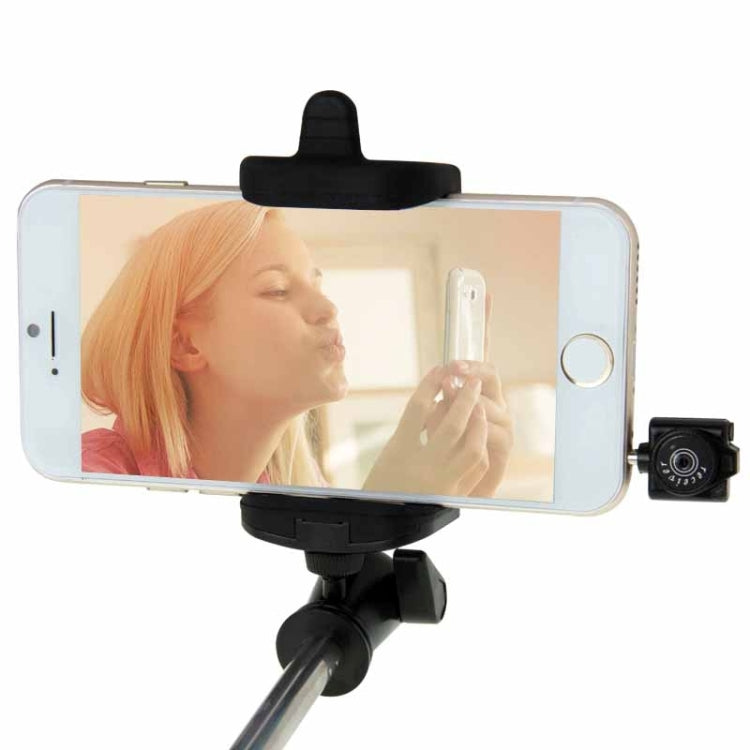 Infrared Ray Selfie Monopod / Foldable all-in-one Monopod / Portable Self-timer Handheld Monopod for Smartphones, Folded Length: 21.5cm,Extended Length: 65cm
