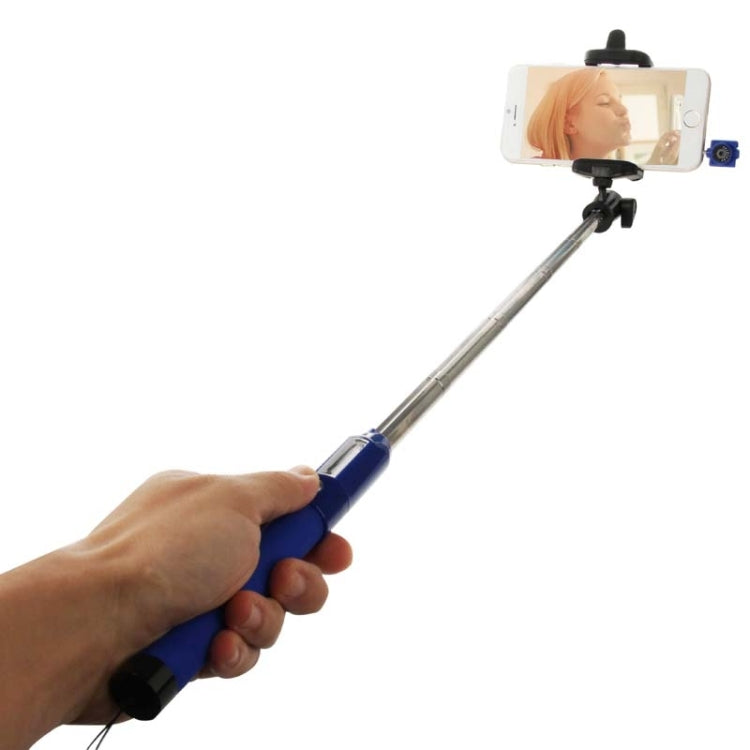 Infrared Ray Selfie Monopod / Foldable all-in-one Monopod / Portable Self-timer Handheld Monopod for Smartphones, Folded Length: 21.5cm,Extended Length: 65cm