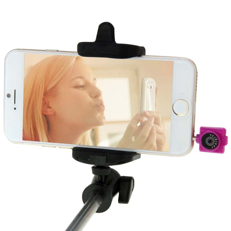Infrared Ray Selfie Monopod / Foldable all-in-one Monopod / Portable Self-timer Handheld Monopod for Smartphones, Folded Length: 21.5cm,Extended Length: 65cm