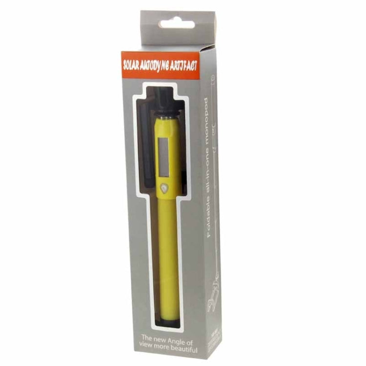 Infrared Ray Selfie Monopod / Foldable all-in-one Monopod / Portable Self-timer Handheld Monopod for Smartphones, Folded Length: 21.5cm,Extended Length: 65cm