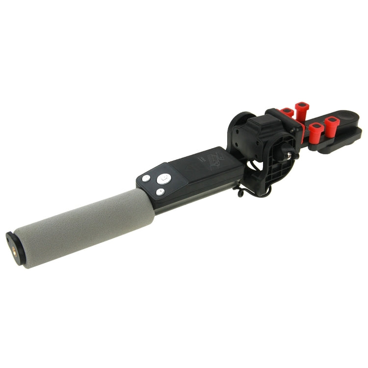 Portable 360 Degrees Smart Rotation Bluetooth Wireless Selfie Stick Monopod Folding Extendable Handheld Holder with Glass & Hand Strap Hole & Cloth Bag for iOS & Android Phone, Folded Length: 25cm, Max Extension Length: 90cm