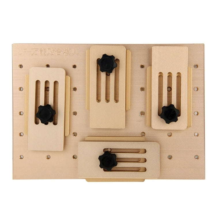 Aluminium Alloy Universal Refurbish Mold Positioning Laminating LCD Screen Repair Mould for iPhone, Samsung, HTC, Sony, Lenovo, Huawei, Xiaomi, and other 6 inch Below Mobile Phones