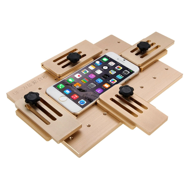 Aluminium Alloy Universal Refurbish Mold Positioning Laminating LCD Screen Repair Mould for iPhone, Samsung, HTC, Sony, Lenovo, Huawei, Xiaomi, and other 6 inch Below Mobile Phones