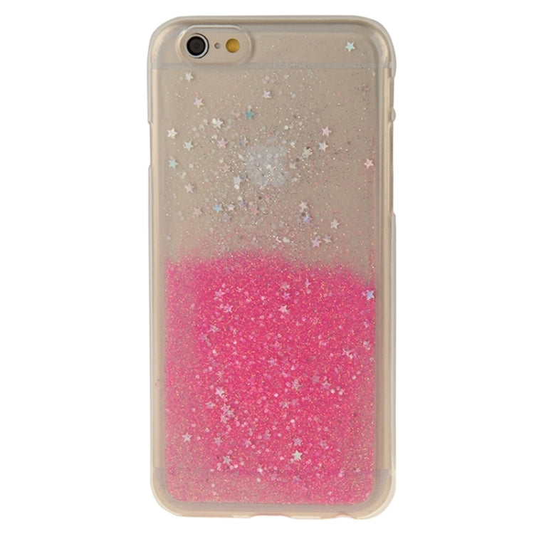 Two-Tone Star Sequins Flash Powder Series TPU Protective Case for iPhone 6 & 6S